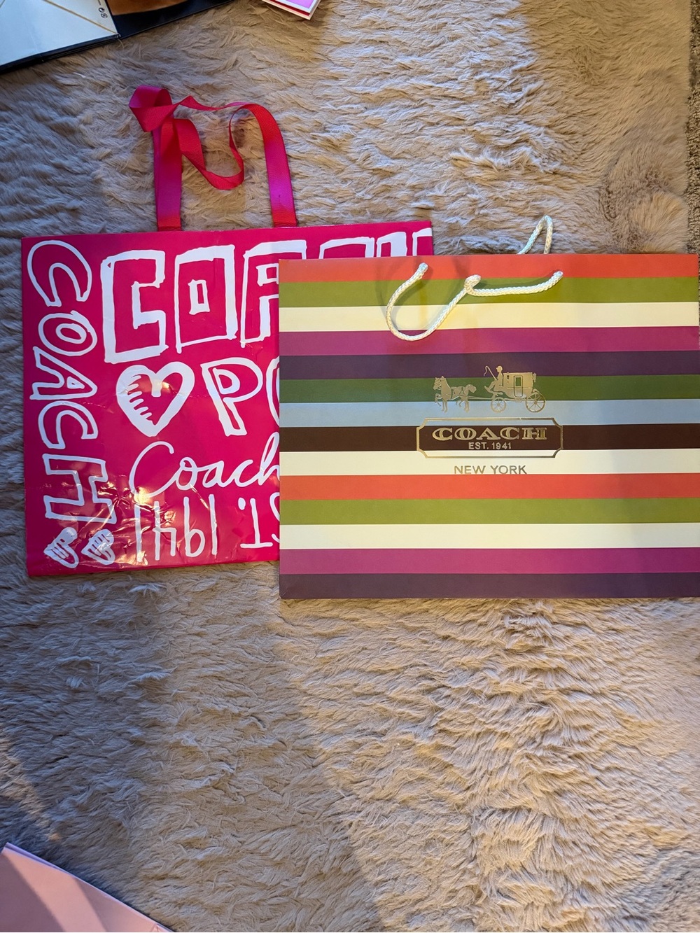 VINTAGE COACH SHOPPING BIG  BAG NEW #coach #luxury
